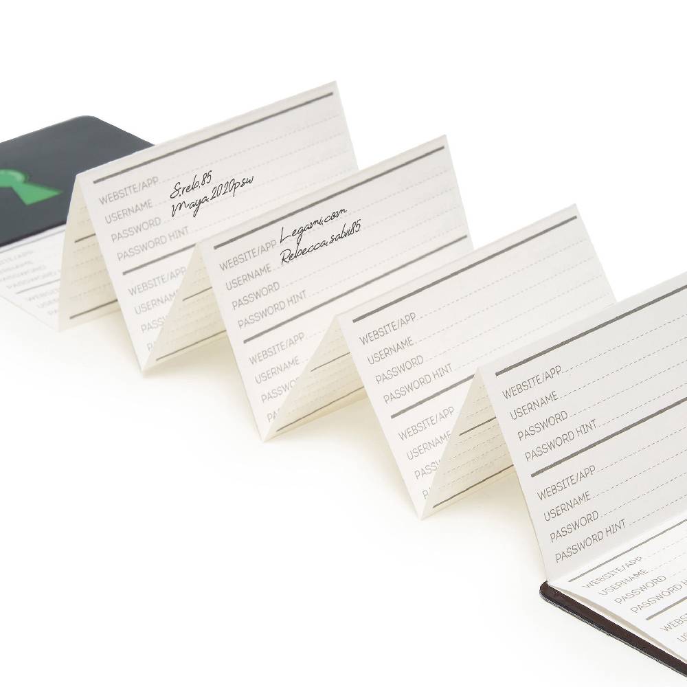 Legami Libricino per Organizzare Username e Password Qualità Garantita
