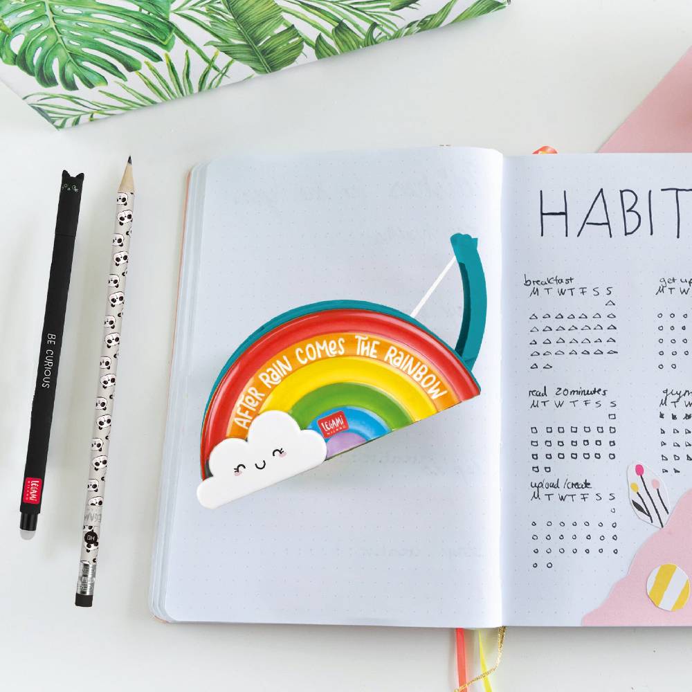 Legami Dispenser per Nastro Adesivo - Follow The Rainbow Saldi Di Fabbrica