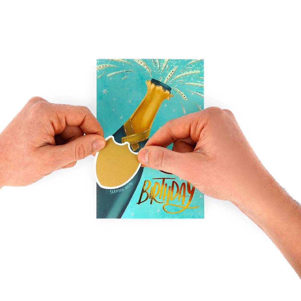 Legami Biglietto di Auguri Gratta e Scopri - Bottle Latest fashion