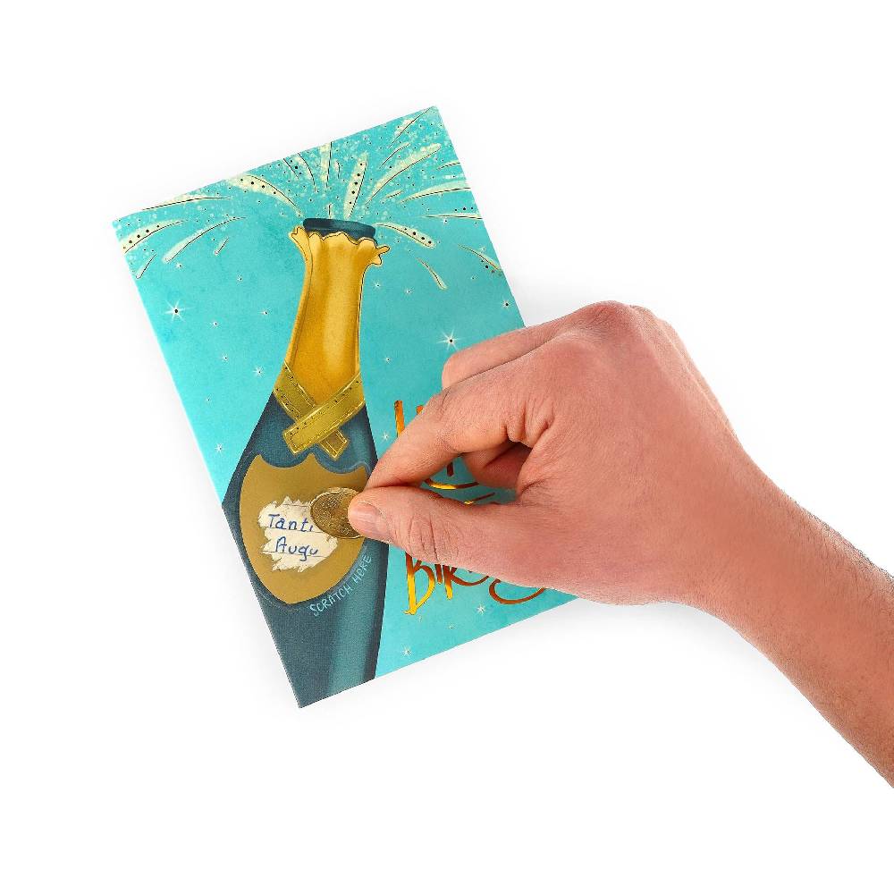 Legami Biglietto di Auguri Gratta e Scopri - Bottle Latest fashion