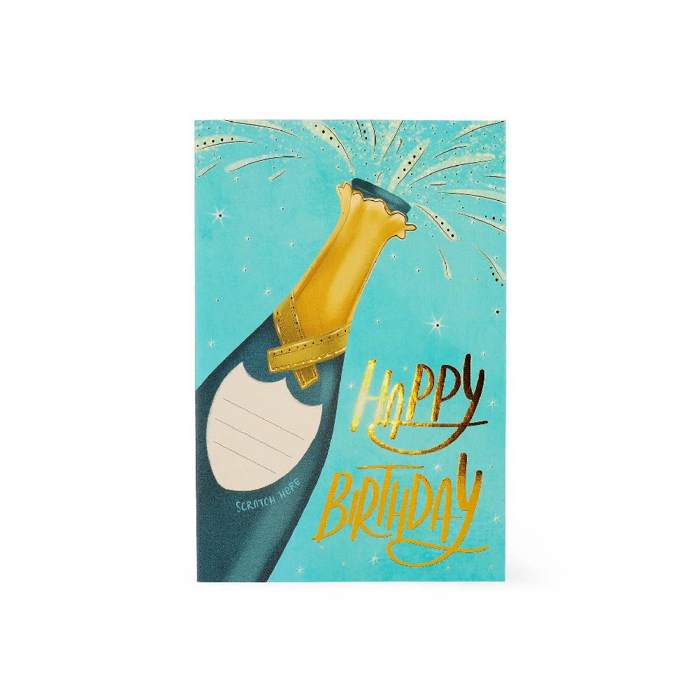 Legami Biglietto di Auguri Gratta e Scopri - Bottle Latest fashion