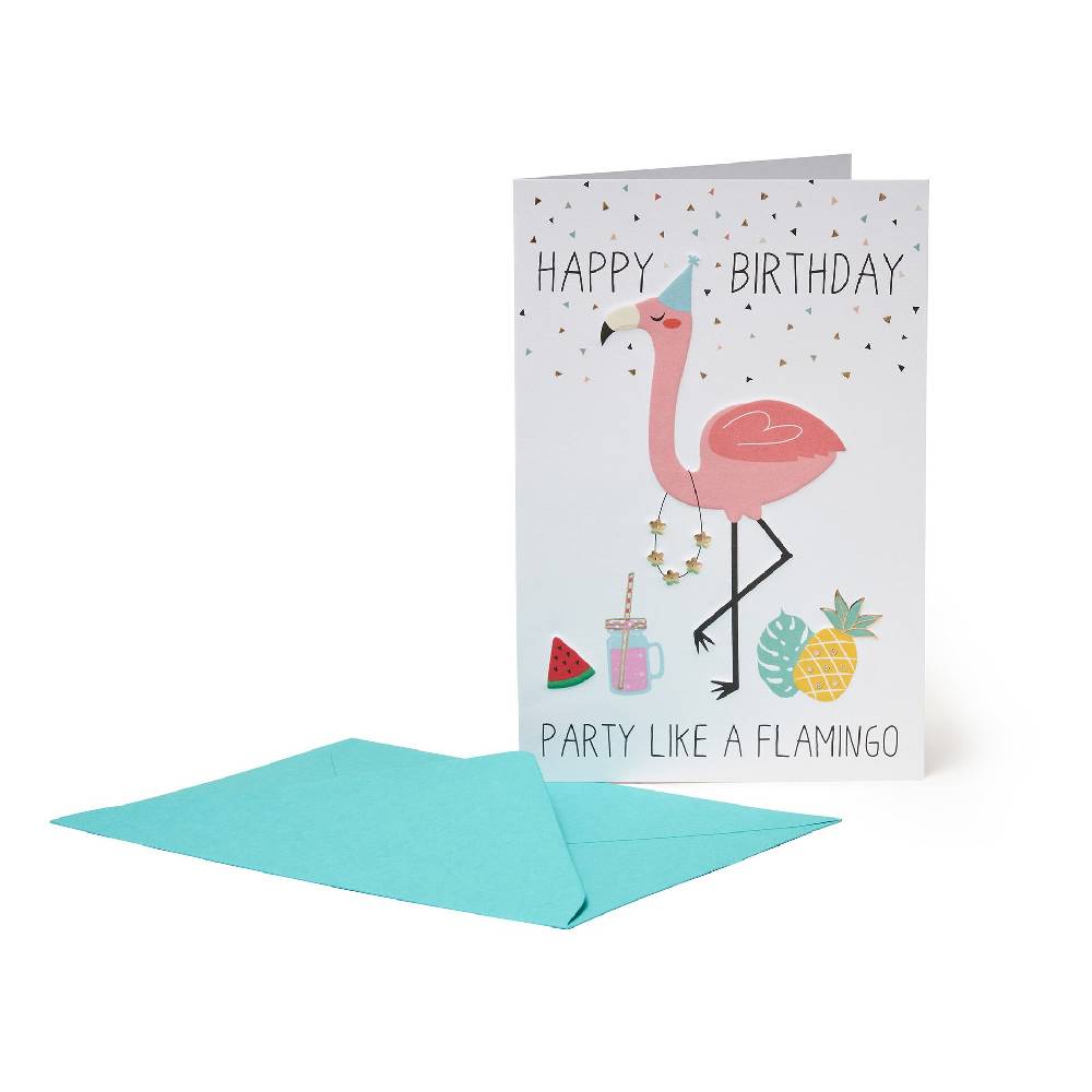 Legami Biglietto di Auguri di Compleanno - Flamingo Nuovi prodotti