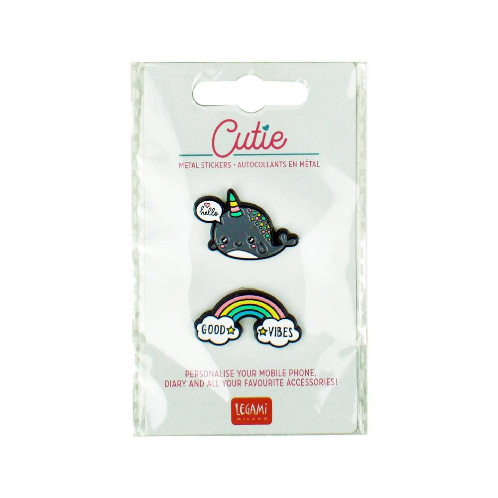 Legami Set di 2 Adesivi in Metallo Fino al 65% di sconto