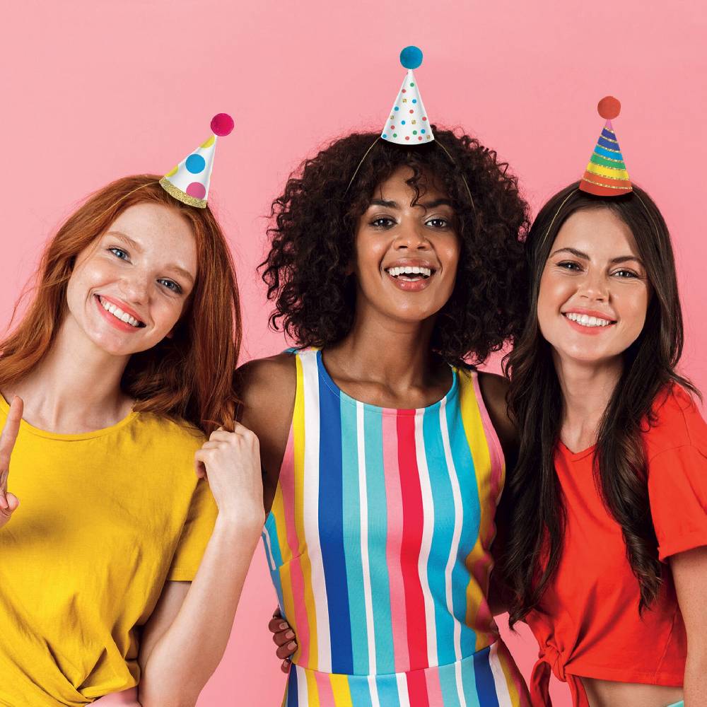 Legami Set di 8 Cappellini da Festa - The Party Is On Saldi