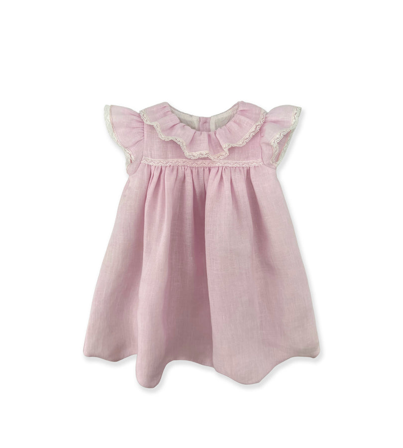 ﻿La Stupenderia PINK LINEN DRESS Sconto