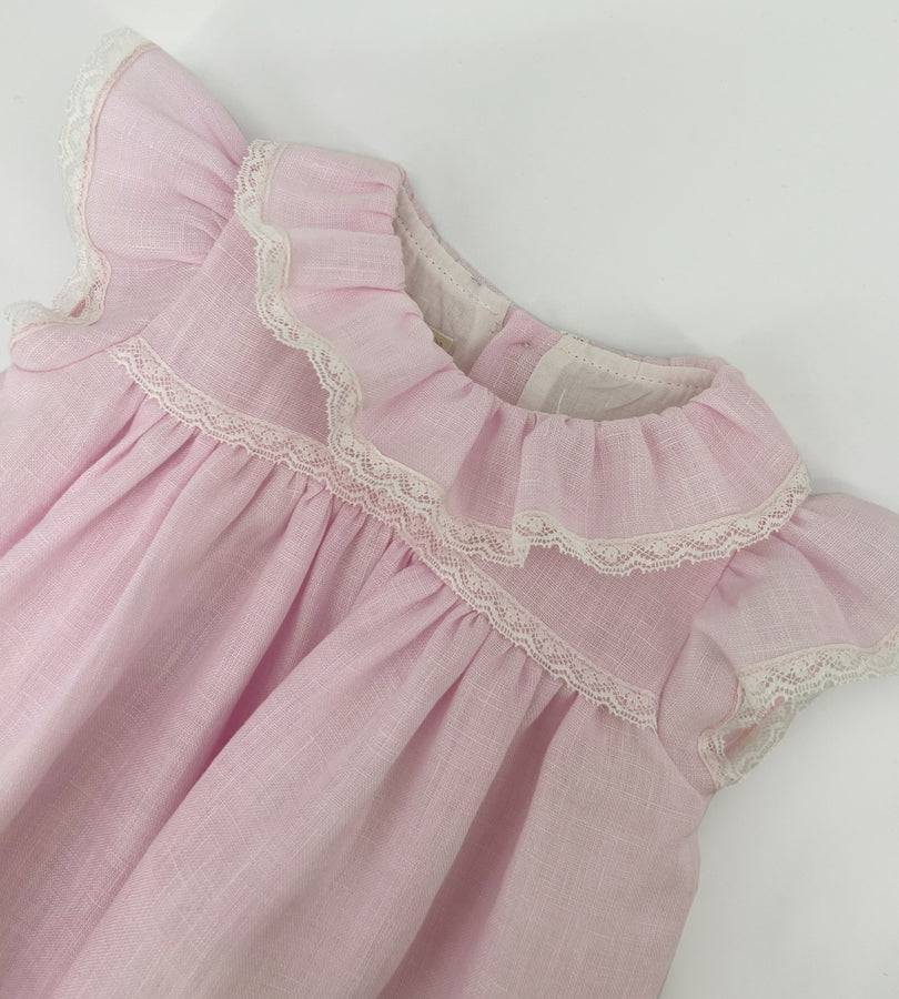 ﻿La Stupenderia PINK LINEN DRESS Sconto