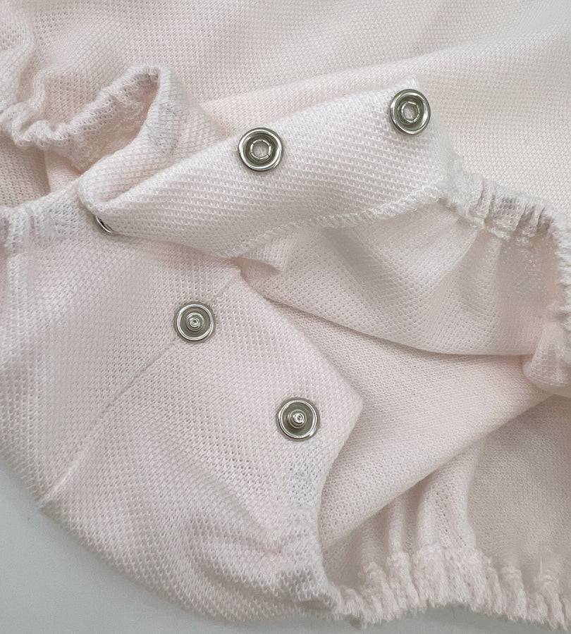 La Stupenderia PINK AND WHITE ROMPER In Saldo