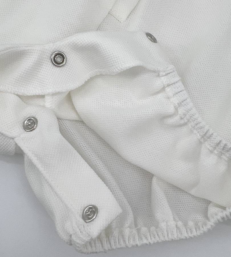 La Stupenderia WHITE AND PINK ROMPER 2025