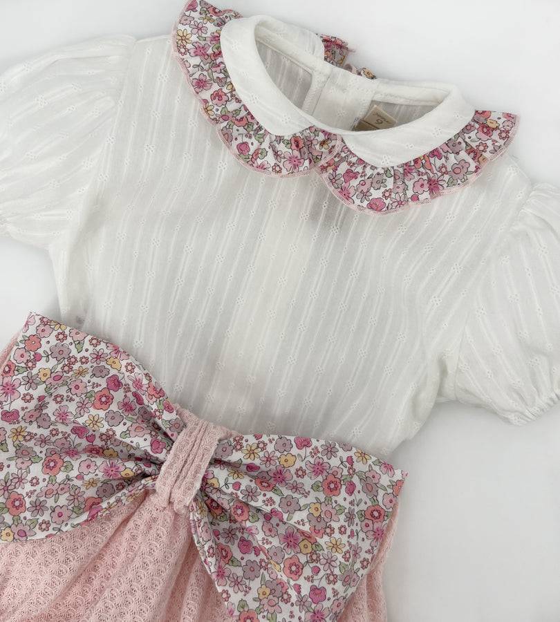 La Stupenderia BABY BLOOMERS SET In Linea