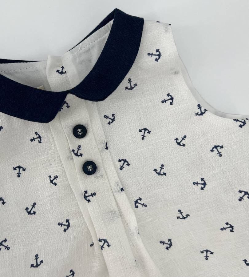 La Stupenderia ROMPER WITH ANCHORS Acquista Ora