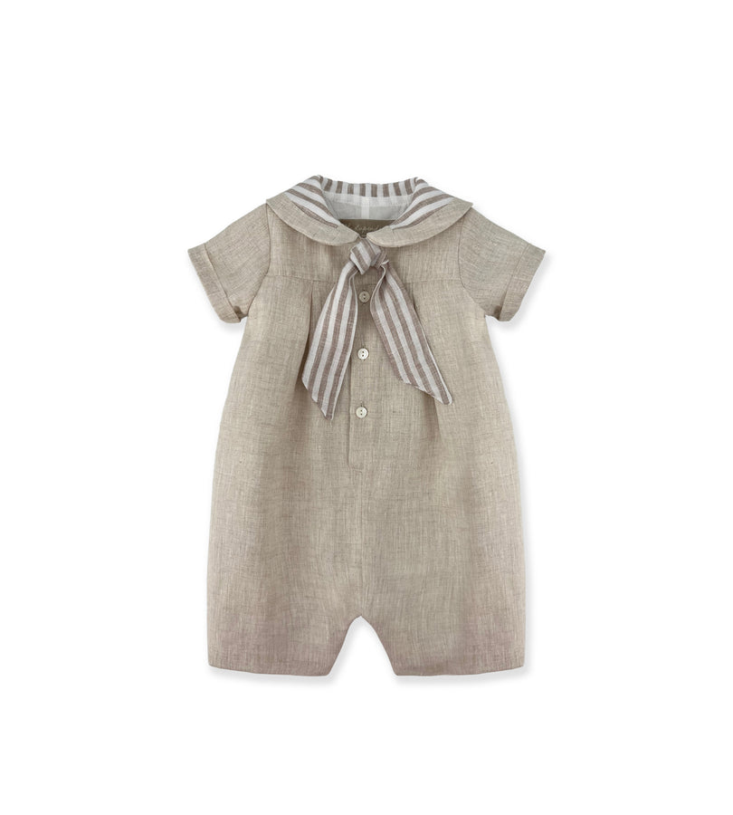 La Stupenderia PAGLIACCETO MARINARETTO BEIGE Consegna Veloce