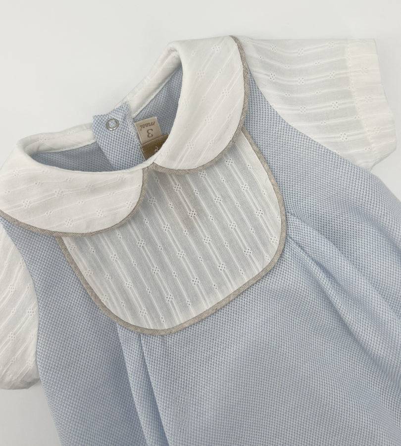 La Stupenderia BLUE AND WHITE ONESIE Shopping Online