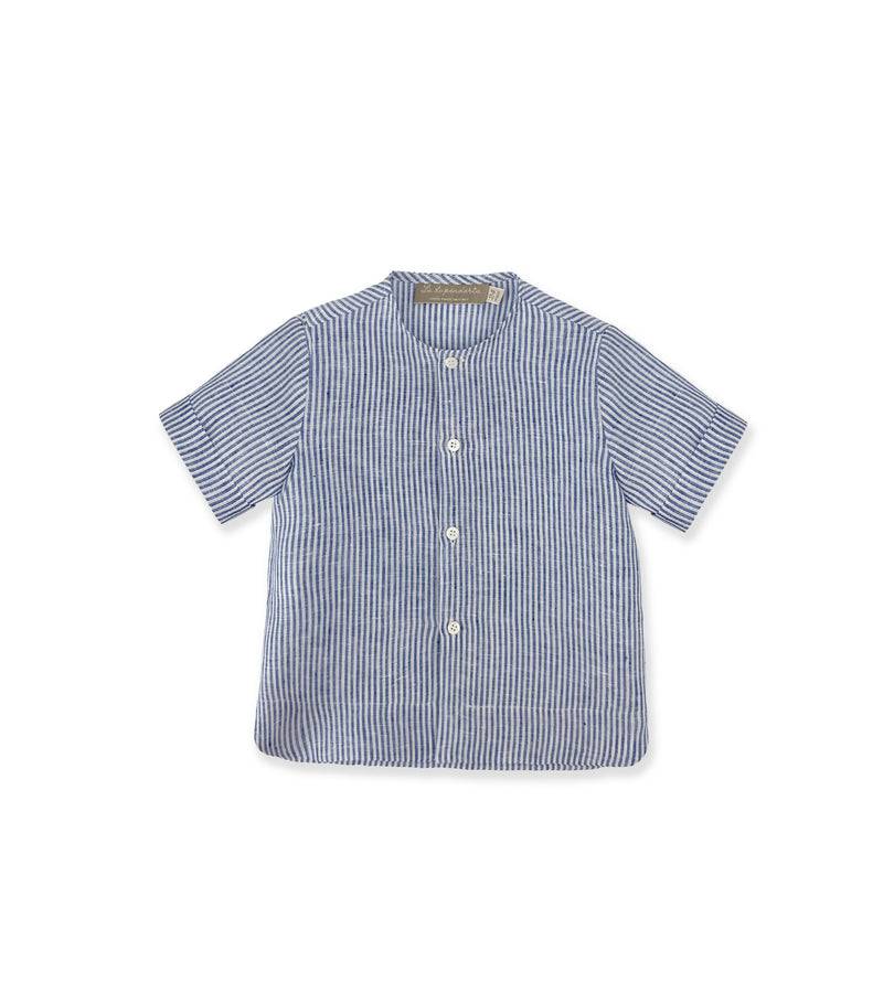 La Stupenderia CAMICIA RIGHE BLU Vendite Flash