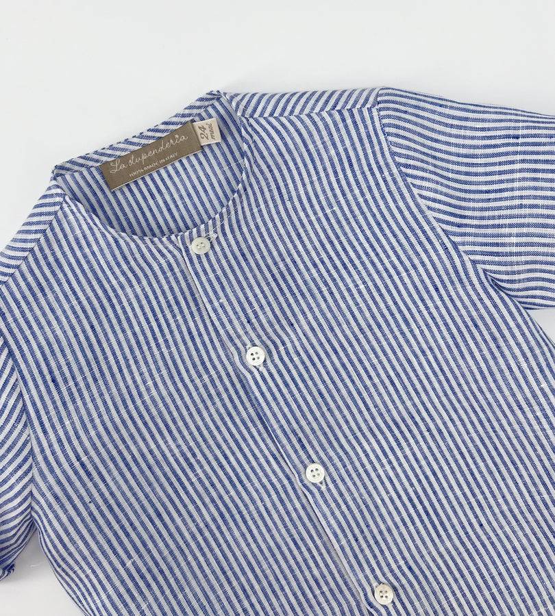La Stupenderia CAMICIA RIGHE BLU Vendite Flash