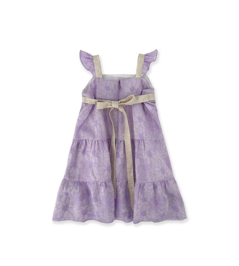 La Stupenderia LILAC RUFFLED DRESS In Saldo