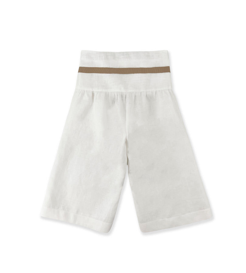 La Stupenderia PANTALONE PALAZZO BIANCO Presa