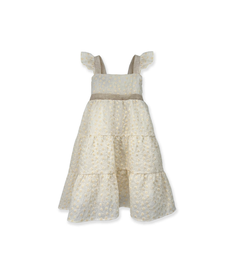 La Stupenderia IVORY FLOWER DRESS Offerta migliore