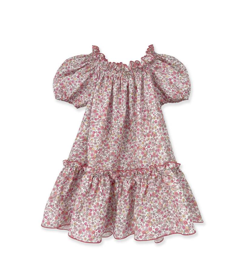 La Stupenderia FLORAL DRESS WITH GREEN BOW Online