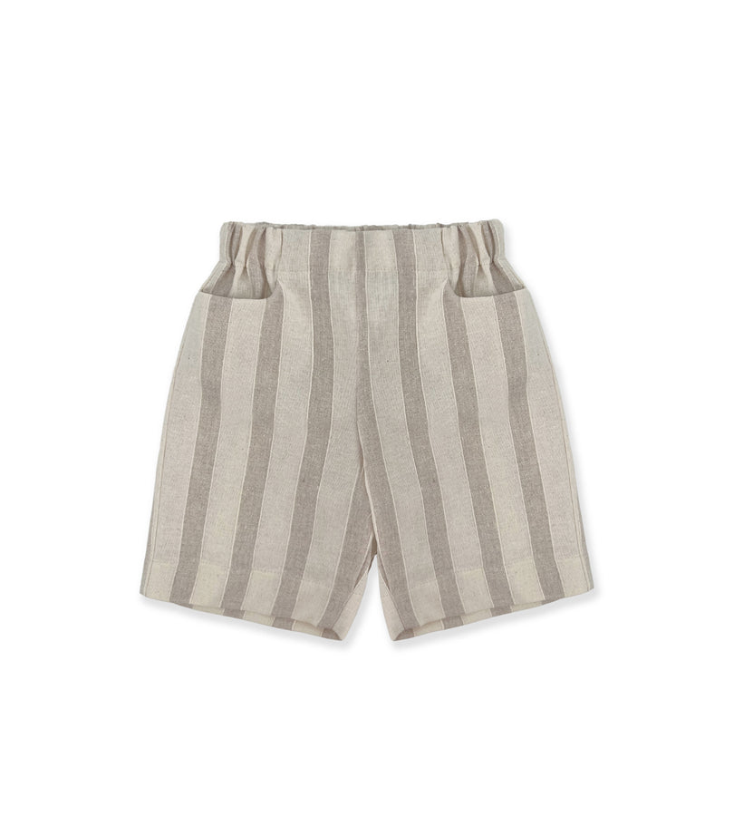 La Stupenderia BERMUDA RIGHE BEIGE Saldi