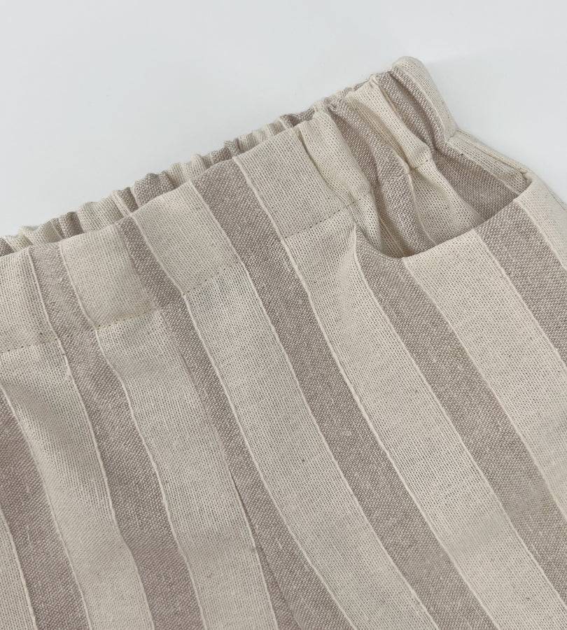 La Stupenderia BERMUDA RIGHE BEIGE Saldi