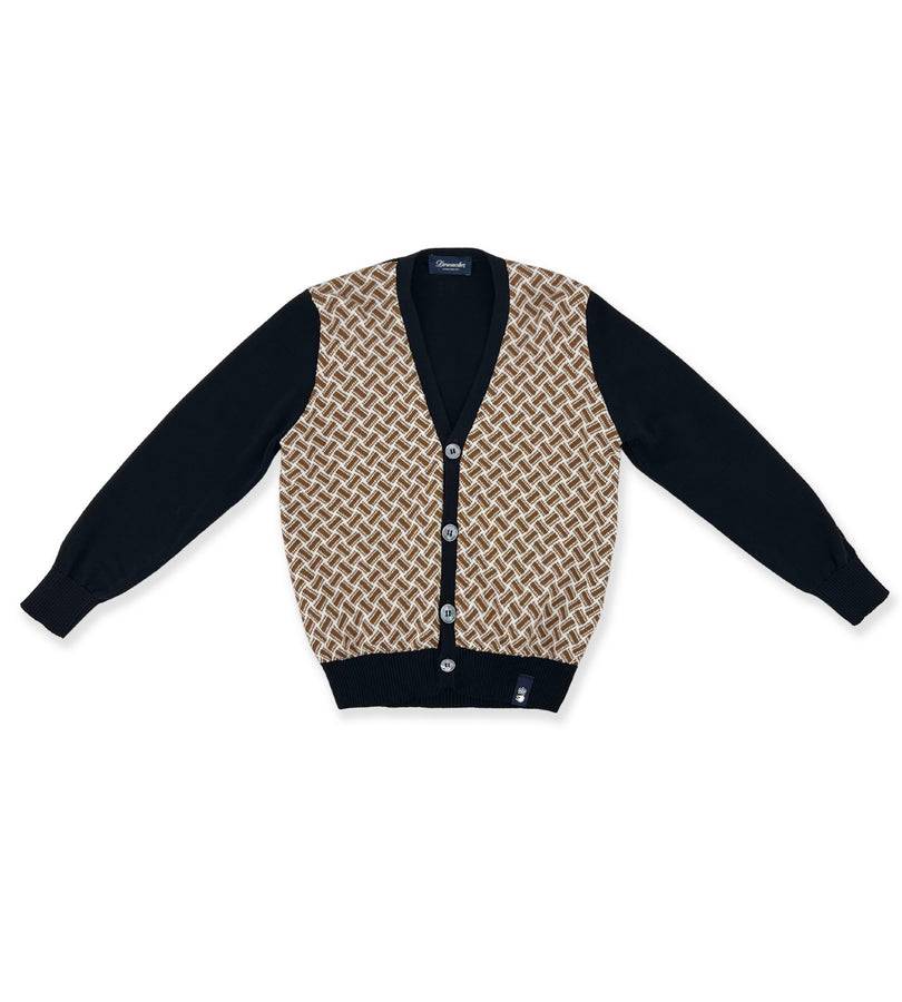 La Stupenderia CARDIGAN RAZOR BLADE BLU Nuovo