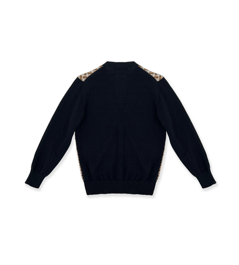 La Stupenderia CARDIGAN RAZOR BLADE BLU Nuovo