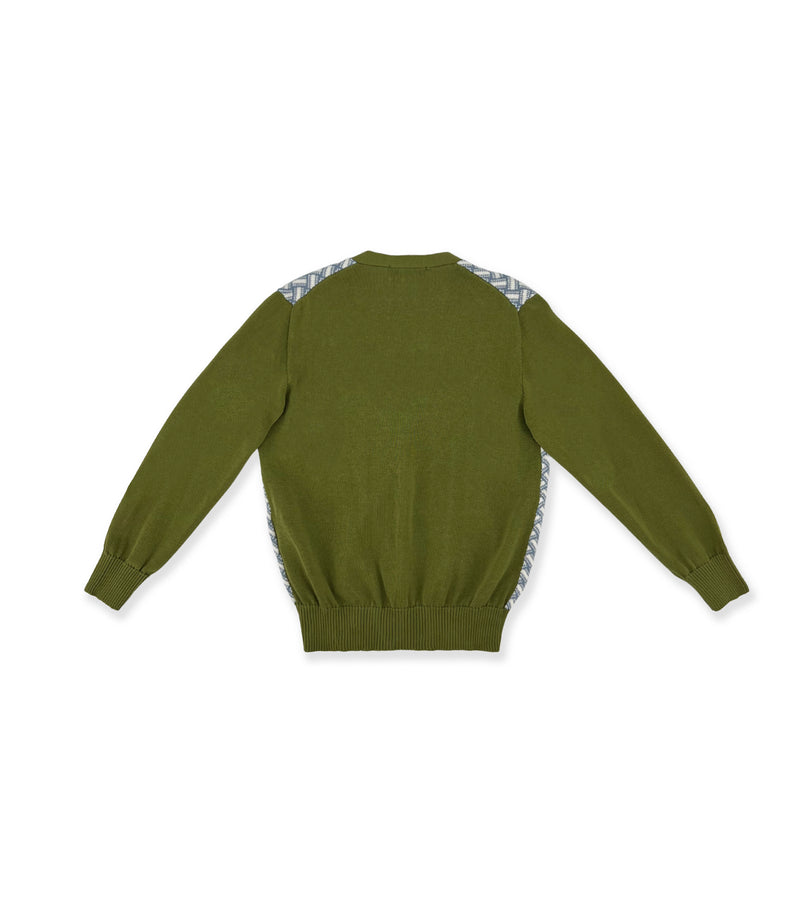 La Stupenderia CARDIGAN RAZOR BLADE VERDE Qualità