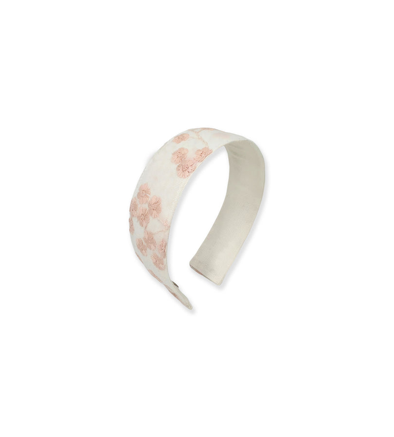La Stupenderia PINK EMBROIDERED HEADBAND Super sconto