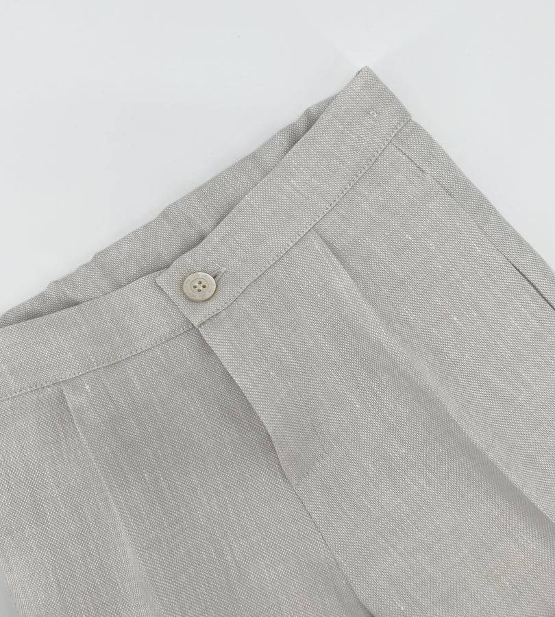 La Stupenderia TAUPE LINEN SHORTS Fino Al -60%