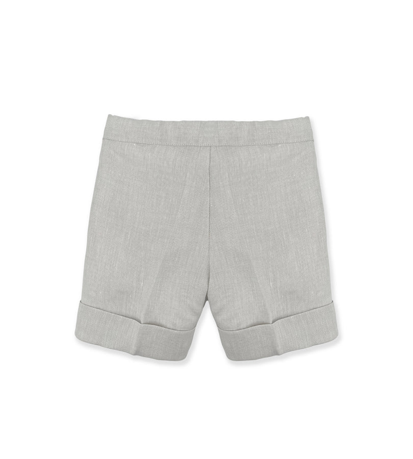 La Stupenderia TAUPE LINEN SHORTS Fino Al -60%
