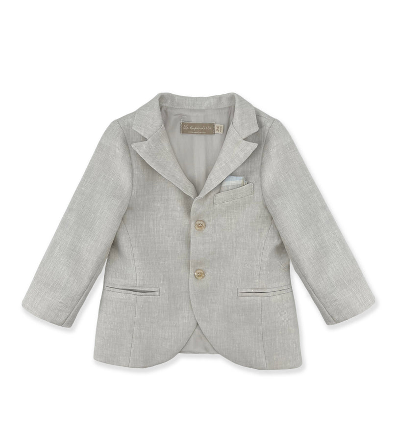 La Stupenderia BEIGE LINEN JACKET Affare Del Giorno