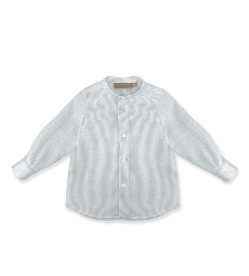 La Stupenderia STRIPED LINEN SHIRT Sottocosto