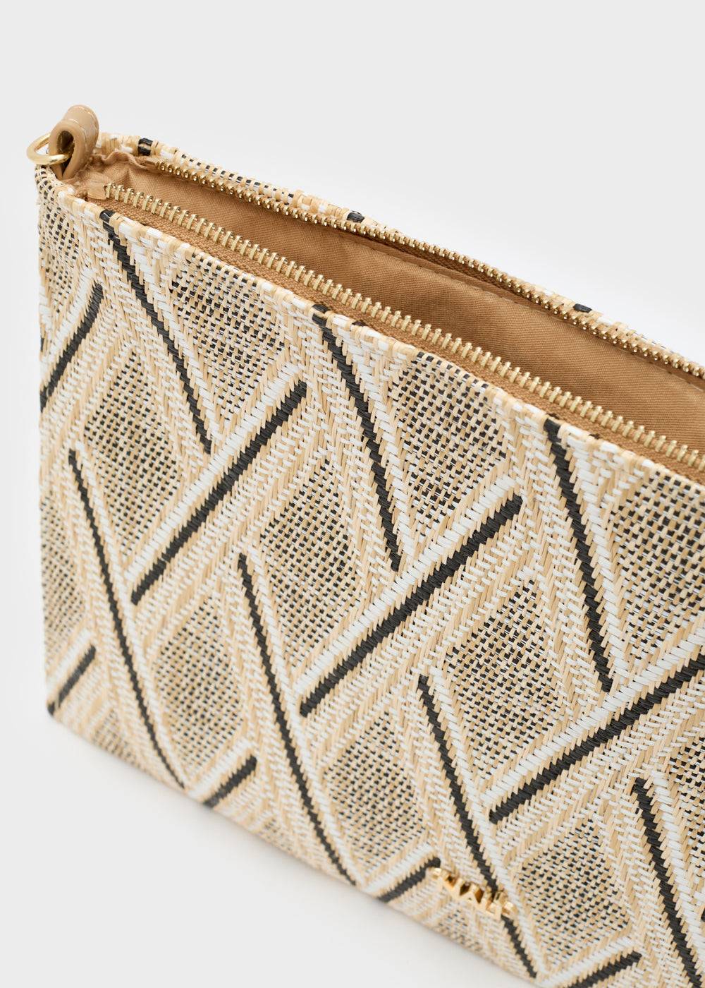 Nalí RITA POUCH IN STRAW + COLORS Economico