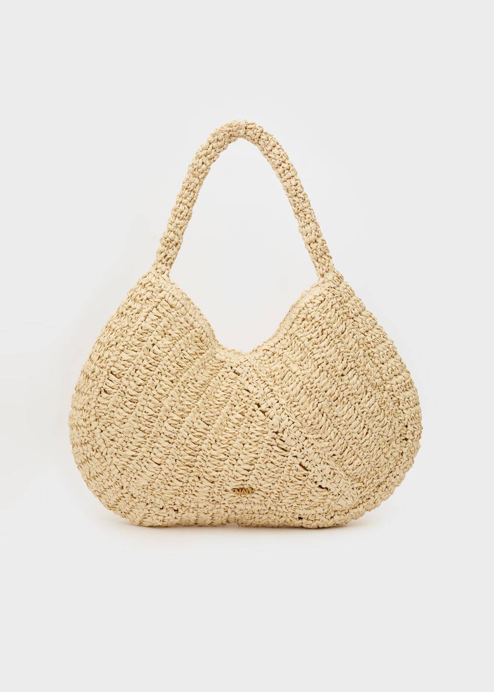 Nalí OLGA SHOULDER BAG IN RAFFIA + COLORS Online