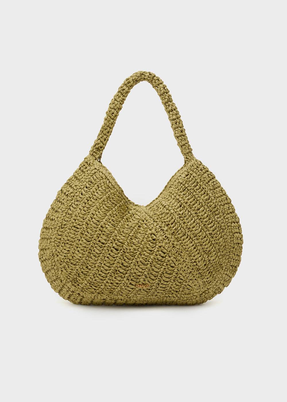 Nalí OLGA SHOULDER BAG IN RAFFIA + COLORS Online
