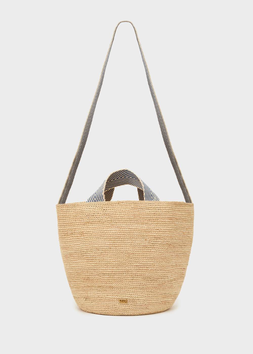 Nalí DEVON SMALL SHOPPER BAG IN RAFFIA + COLORS Fino al 55% di sconto
