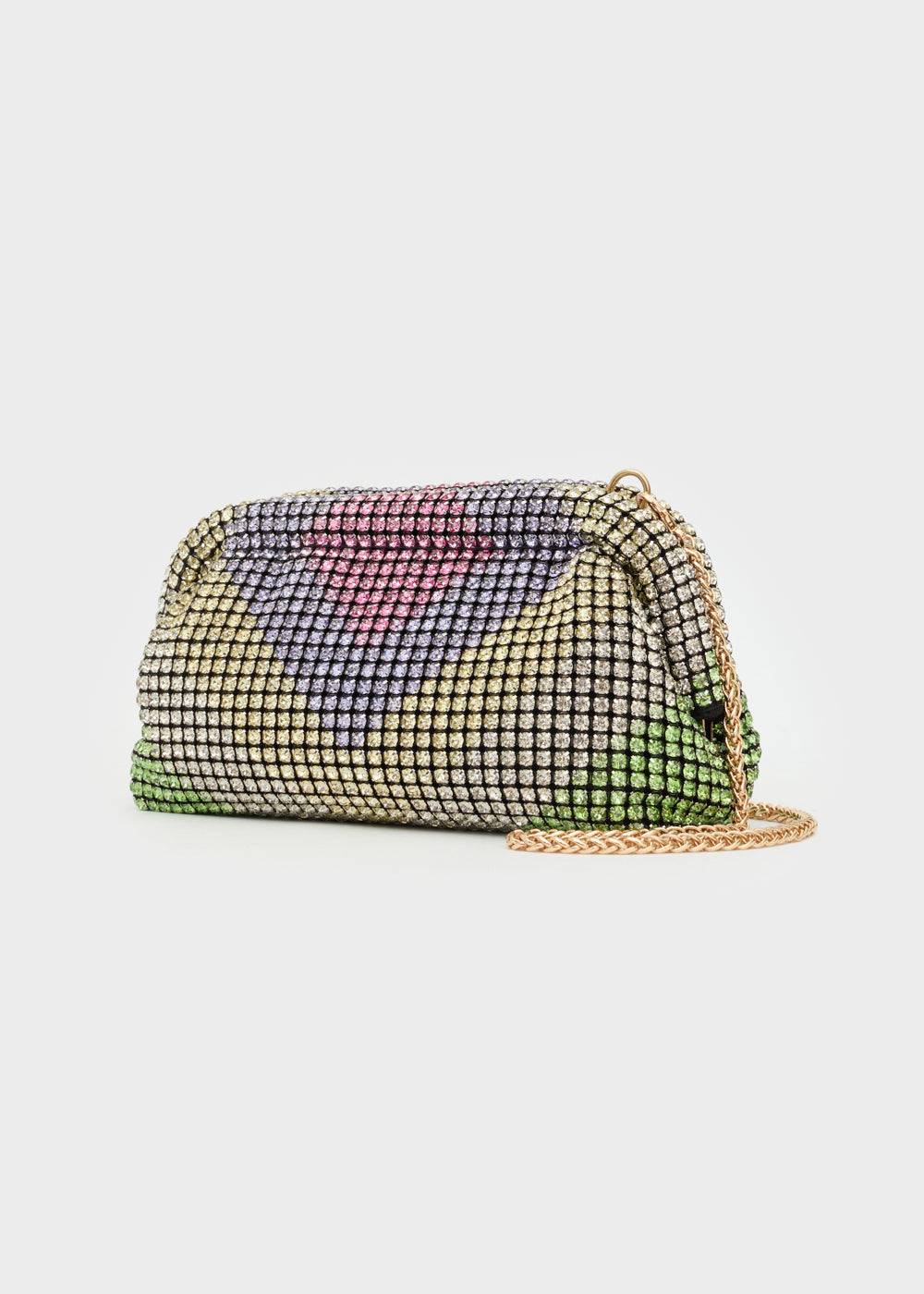 Nalí SPARK ARROW POCHETTE W/ MULTI STONES In Linea