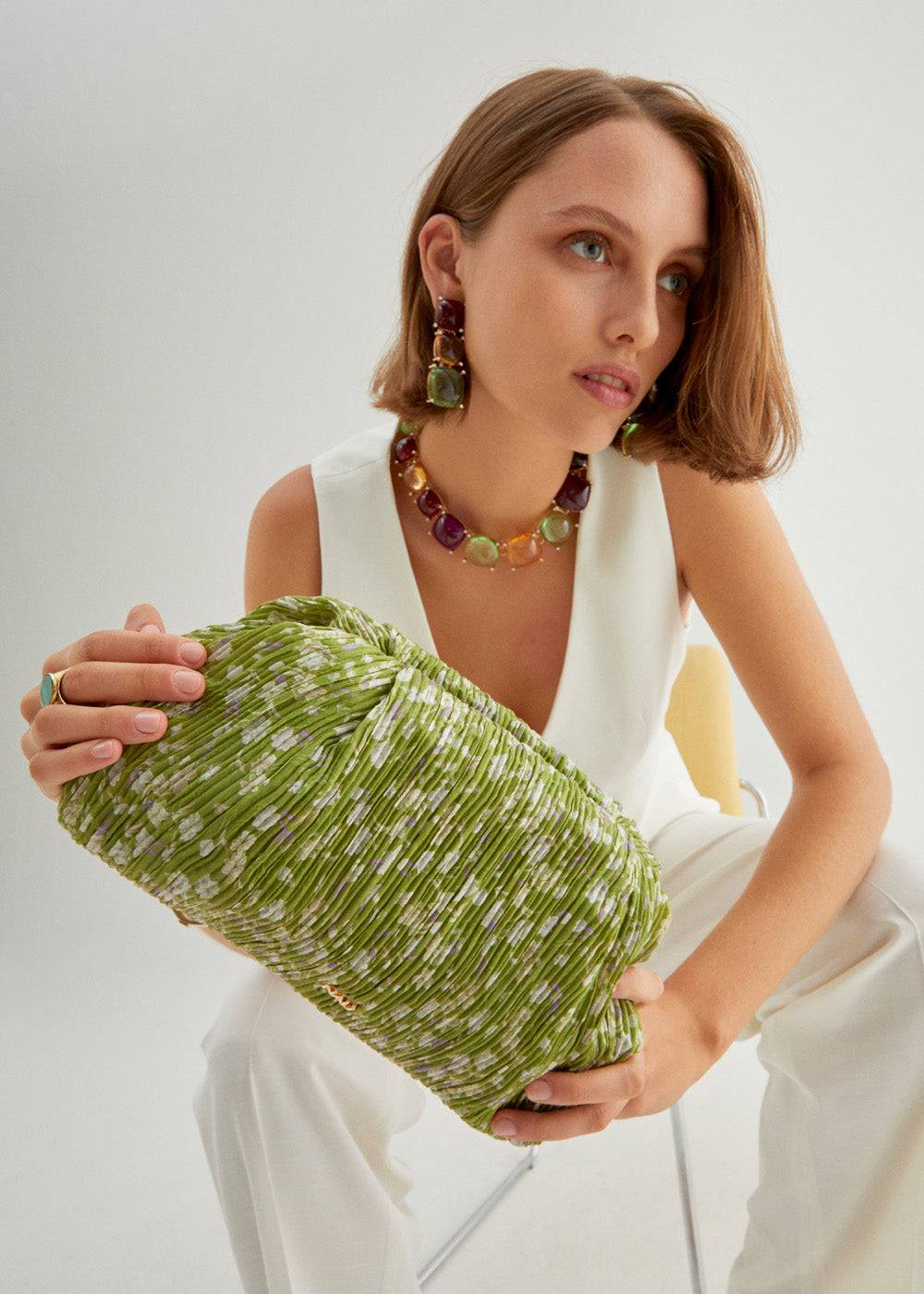 Nalí EMI BAG IN FABRIC + COLORS Vendita