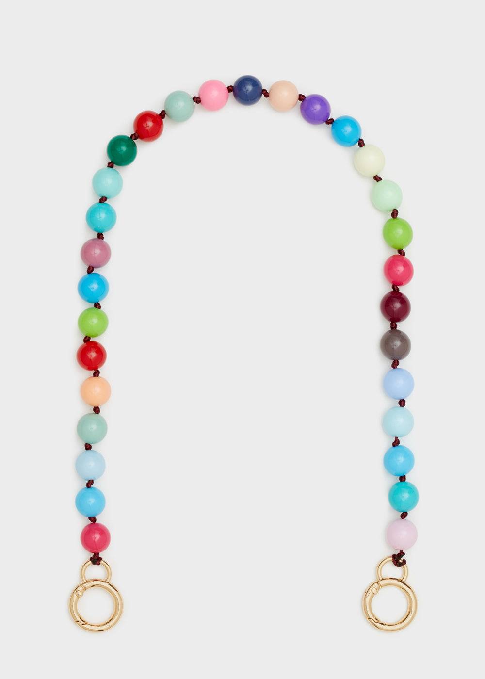 Nalí SHORT STRAP W/ RESIN BEADS + COLORS Soddisfazione Garantita