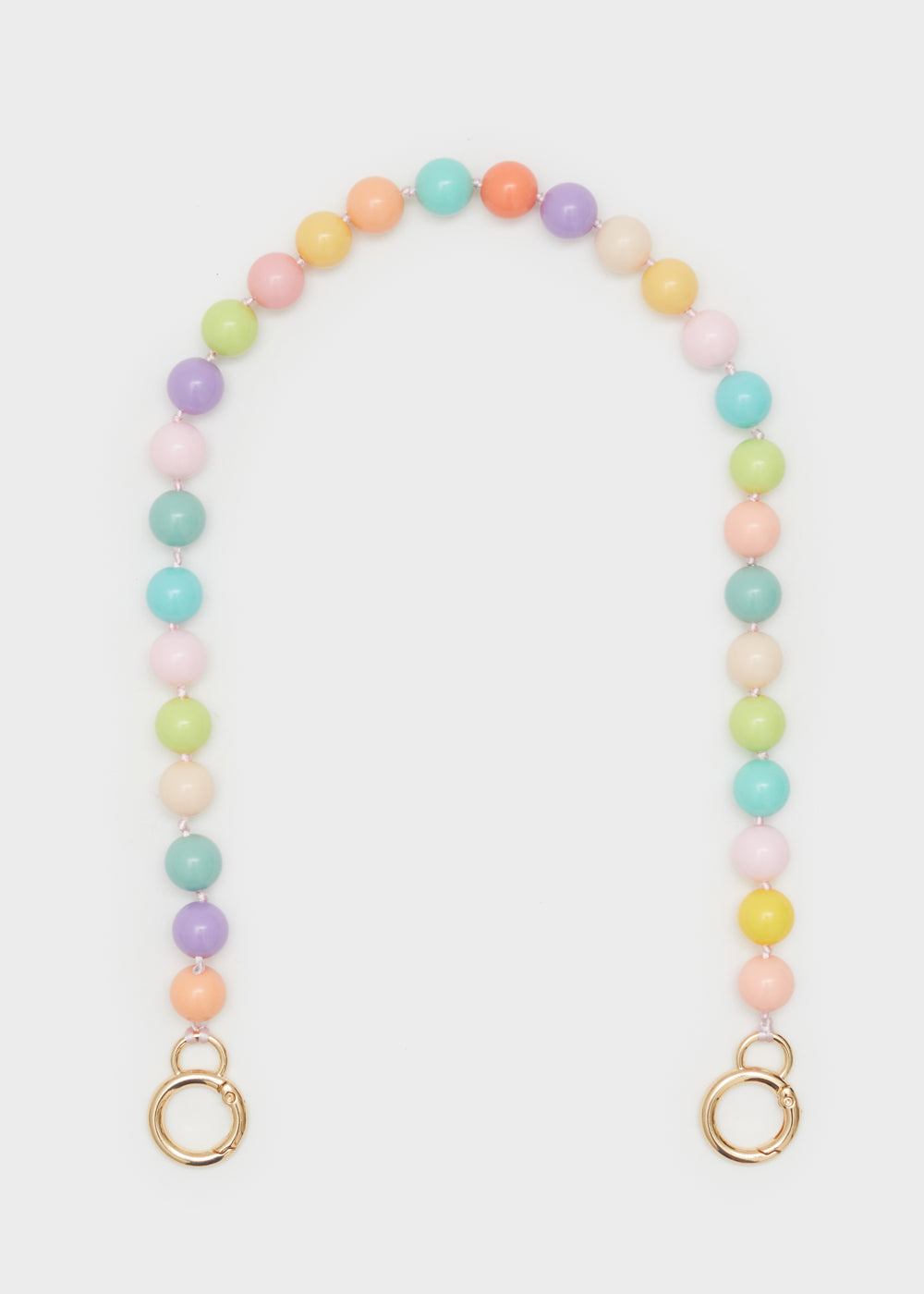 Nalí SHORT STRAP W/ RESIN BEADS + COLORS Soddisfazione Garantita
