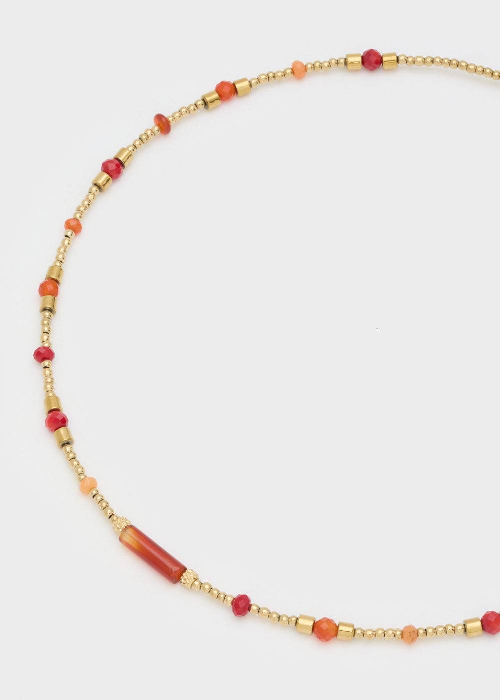 Nalí JOSY S.STEEL NECKLACE W/STONES + COLORS Convenienza