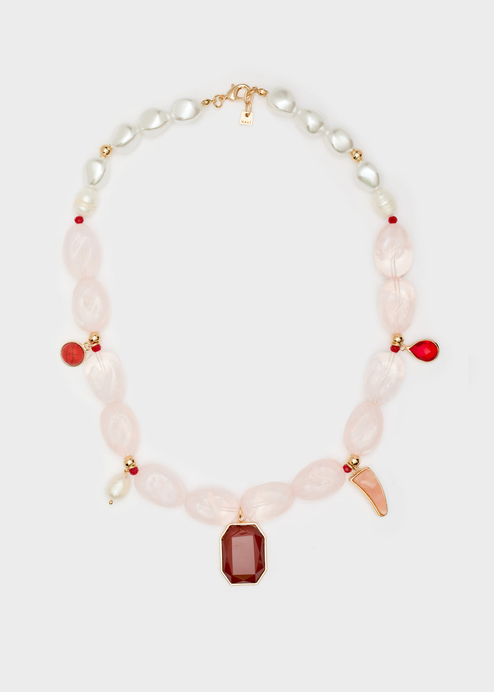 Nalí BRINA NECKLACE IN RESIN + COLORS In Vendita