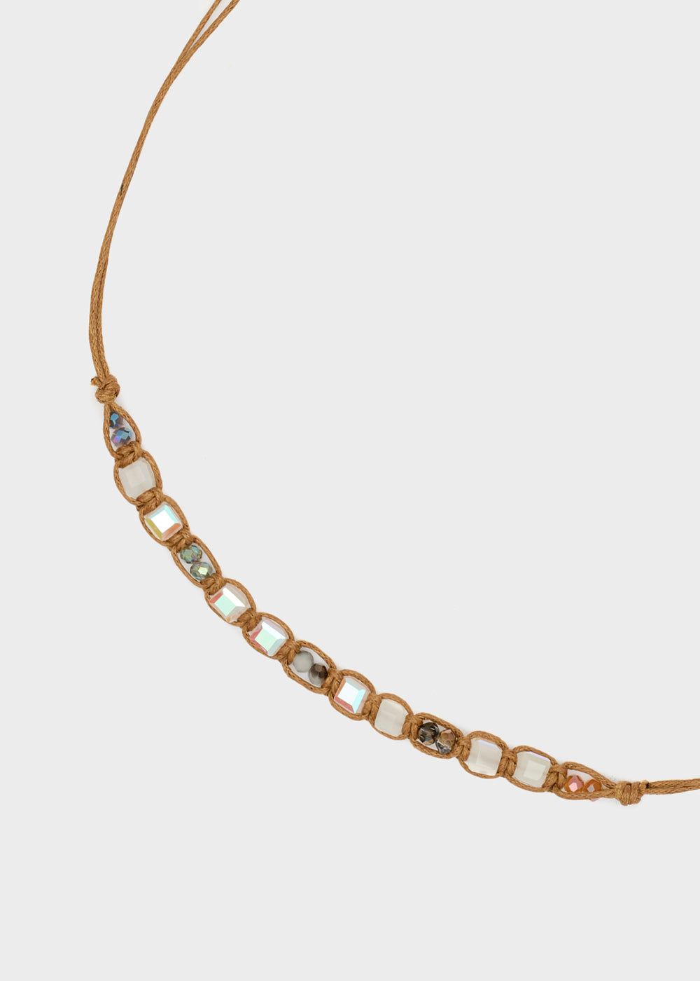 Nalí ROPE NECKLACE W/ BEADS + COLORS Vendita Calda