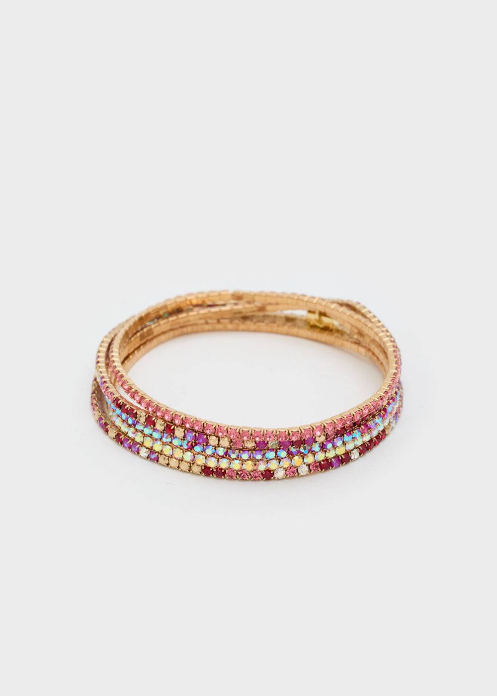 Nalí NESSY 5 BRACELETS SET WITH STONES + COLORS Nuova