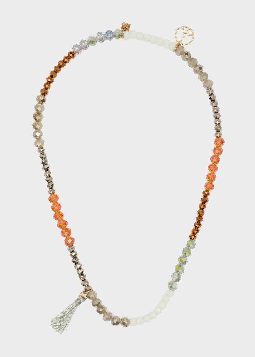 Nalí MARIN NECKLACE W/ BEADS + COLORS Qualità