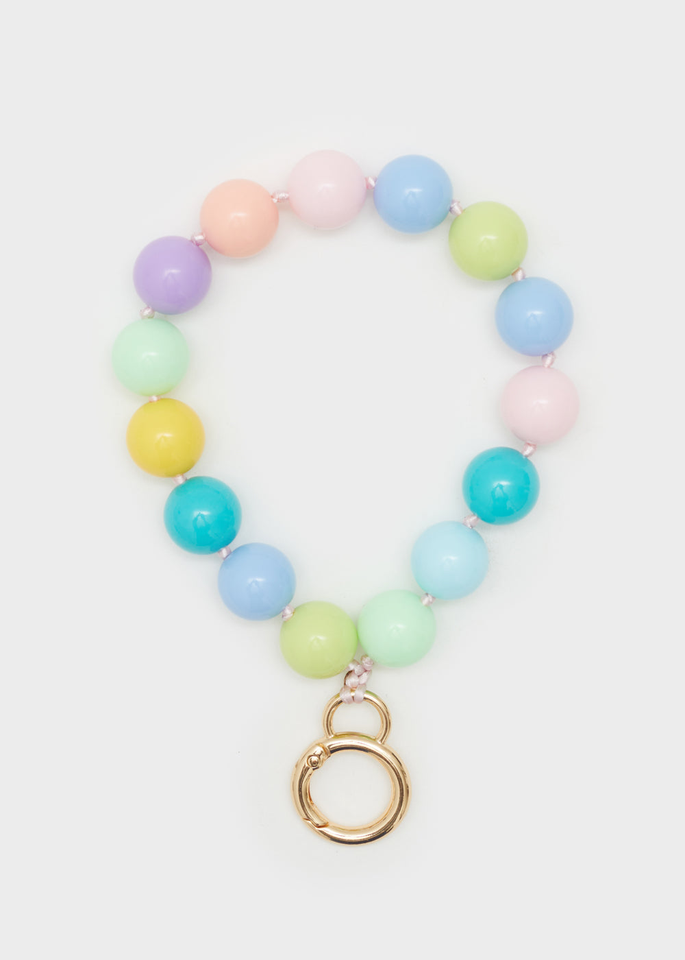 Nalí WRIST STRAP W/ RESIN BEADS + COLORS Prezzo Ridotto