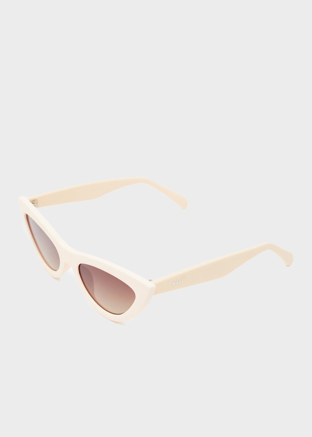Nalí LORI CAT-EYE SUNGLASSES IN BEIGE Economico