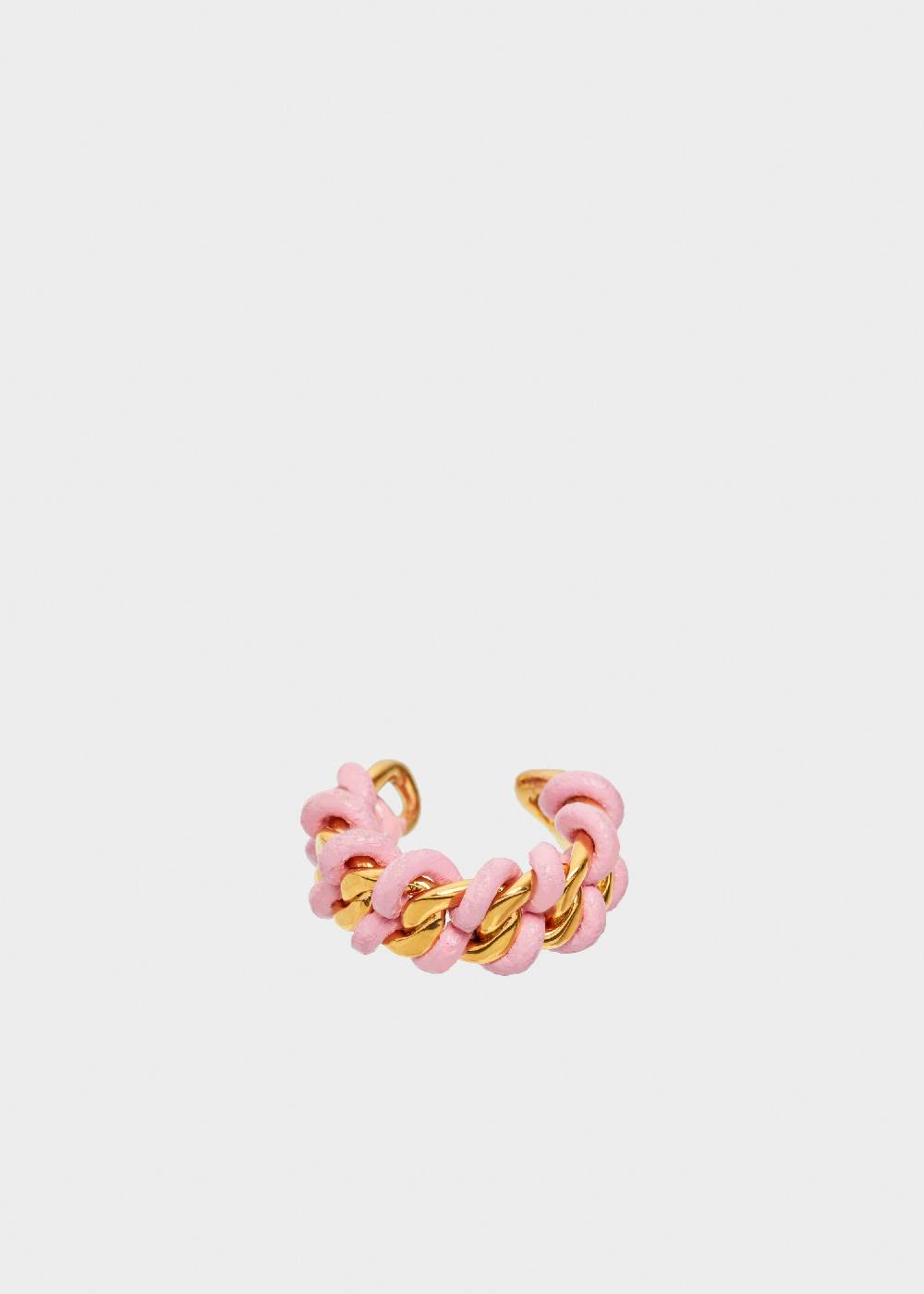 Nalí LYNDIS GROUMETTE RING IN GOLD AND PINK Saldi