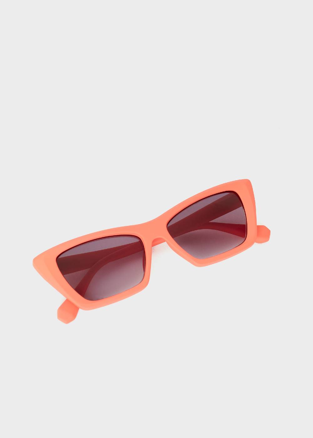 Nalí JINA RECTANGULAR SALMON SUNGLASSES Nuova