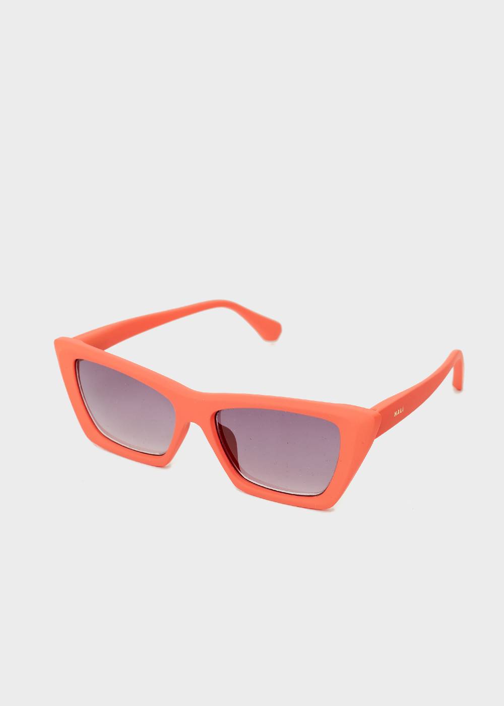 Nalí JINA RECTANGULAR SALMON SUNGLASSES Nuova